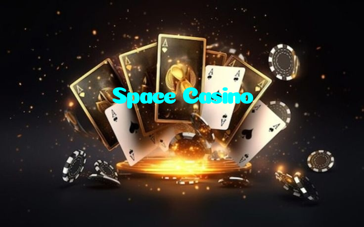 Space Casino casino presented on mobile device in Pakistan with slots and live games